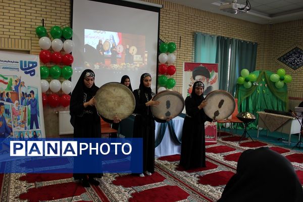 افتتاحیه مسابقات فرهنگی‌هنری «امید فردا» در مدرسه شاهد منتصرین ورامین