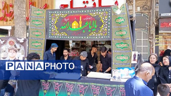 موکب‌های خدمت‌رسان به عزاداران حسینی در کاشمر
