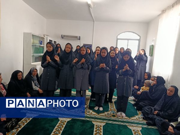 جشن روز مادر و ولادت حضرت زهرا (س) در مدرسه گلشاد خلیل آباد