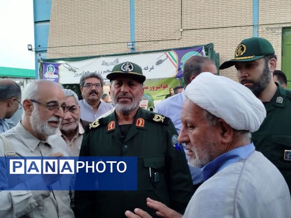  بازدید مدیرکل بنیاد حفظ آثار و نشر ارزش های دفاع مقدس خراسان رضوی از نمایشگاه  کنگره ملی شهید مدرس (ره) 