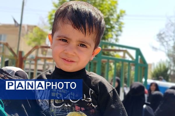 شکوه عزاداران رضوی در لردگان