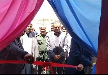 افتتاح کارگاه تولید و مهارت آموزی در شهرستان خانمیرزا