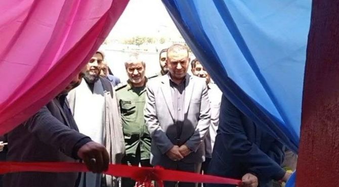 افتتاح کارگاه تولید و مهارت آموزی در شهرستان خانمیرزا