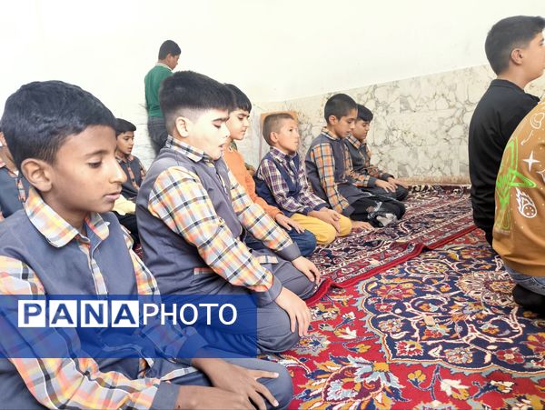 افتتاح نمازخانه در دبستان شهید پسندیده فدافن