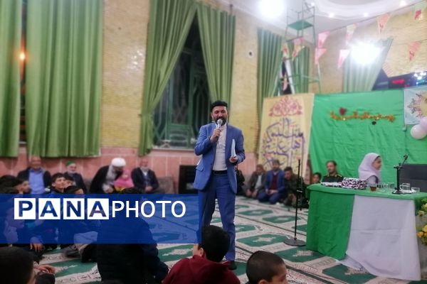 جشن عید مبعث پیامبر در حسینیه شهر بار نیشابور