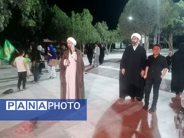 پیاده‌روی جاماندگان اربعین حسینی حرم تا حرم در شهرستان شیروان