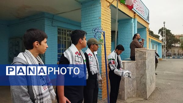 زنگ استکبار ستیزی در دبیرستان شاهد ابوذر غفاری نیشابور 