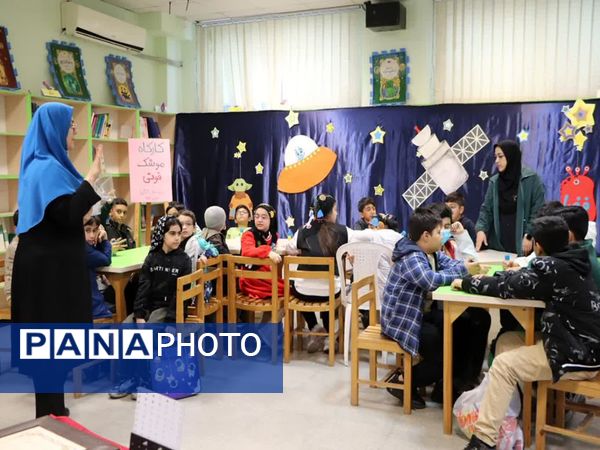 ویژه برنامه رویداد ملی «تا ثریا» در کانون پرورش فکری کودکان و نوجوانان استان گلستان