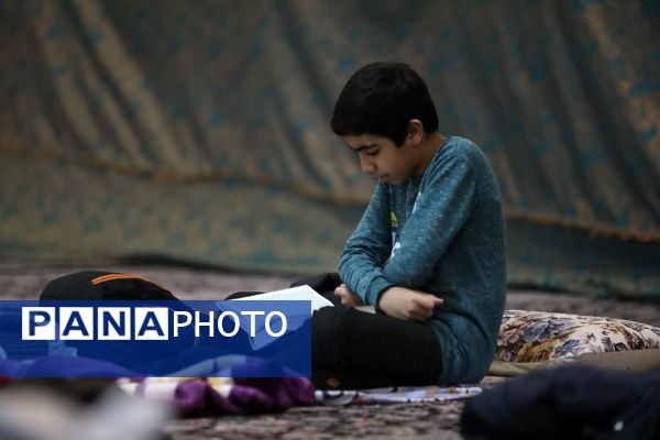 مراسم اعتکاف دانش آموزی در مسجد اعظم و مصلای قدس قم