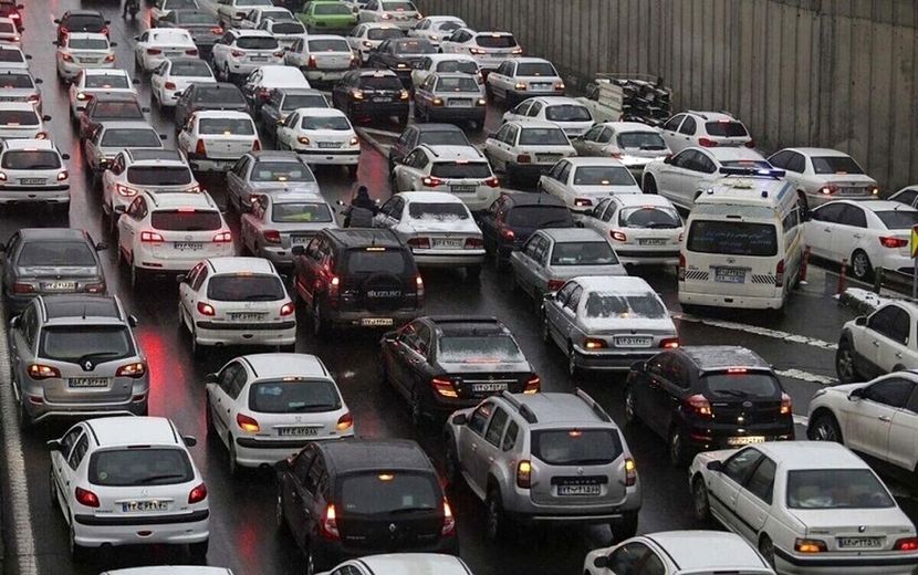 ترافیک در همه محورهای شمالی کشور به جز فیروزکوه سنگین شد