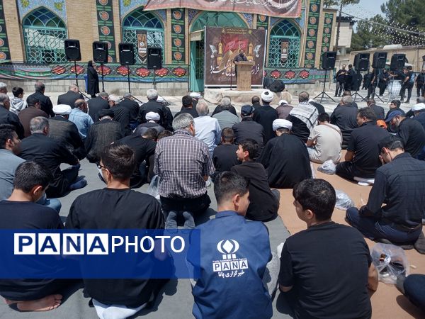 خیل عاشقان حسینی در مسیر جاماندگان اربعین رباط کریم