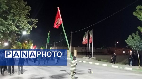 عزاداری مردم شهر تیتکانلو در شب‌های محرم