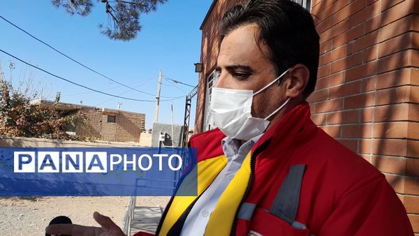 آموزش اطفای حریق و ایمنی به دانش آموزان دبیرستان مادرمهربان خلیل آباد