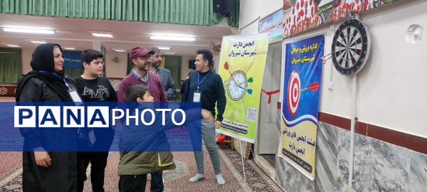 برگزاری مسابقات دارت در مسجد مسلم بن عقیل شهرستان شیروان