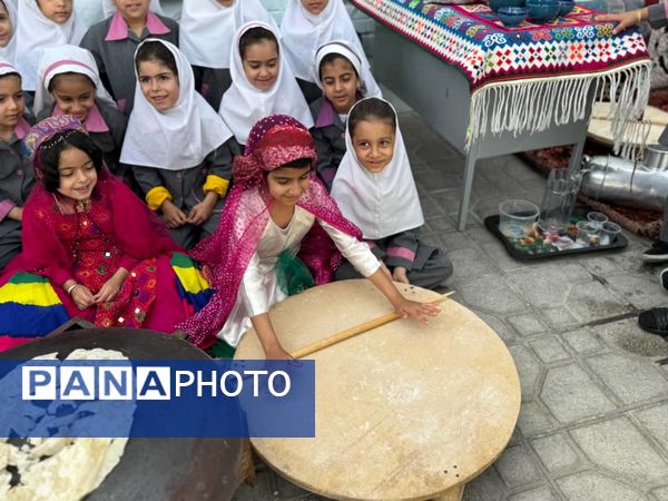 شناخت اقوام وفر هنگ‌های مختلف در دبستان نامجو 