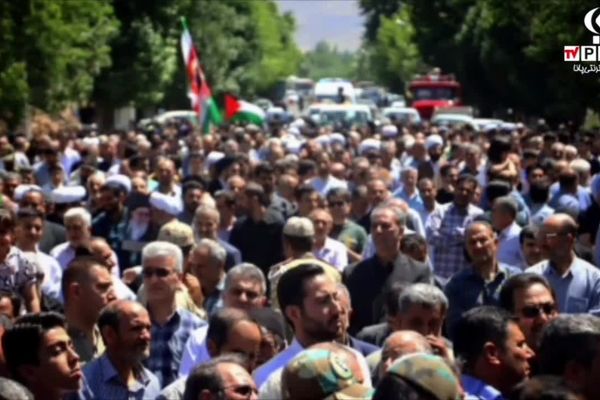 راهپیمایی خشم و نصر در شهرستان سلماس