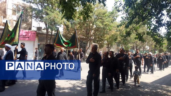 راهپیمایی جاماندگان اربعین حسینی در باخرز 