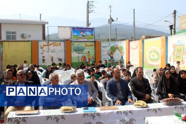 مانور بازگشایی مدارس در گلوگاه 