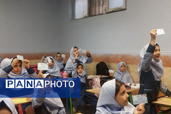 اجرای طرح «همیار پلیس» در دبستان شهید مجید مجیدی ناحیه دو شهرری 