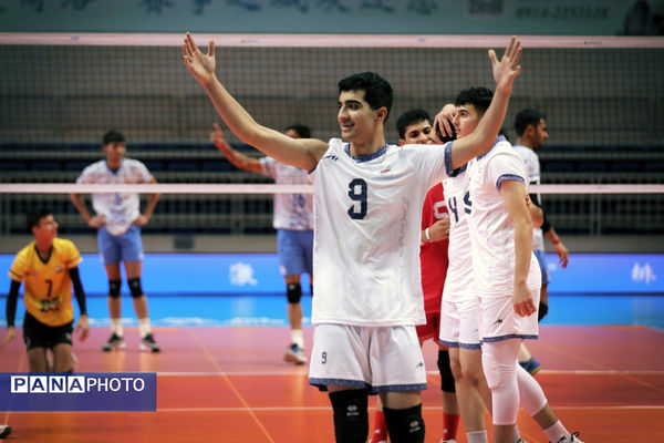 تیم والیبال دانش‌آموزی ایران راهی فینال شد
