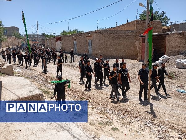 سوگواری سالار شهیدان امام حسین (ع) در روستای گزکوه 