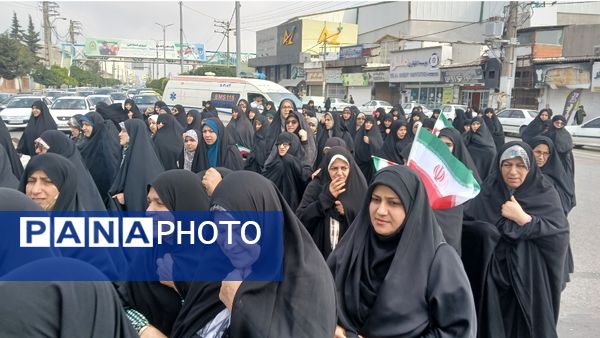 فریاد امت و راهپیمایی بشارت نصر در شهرستان محمودآباد