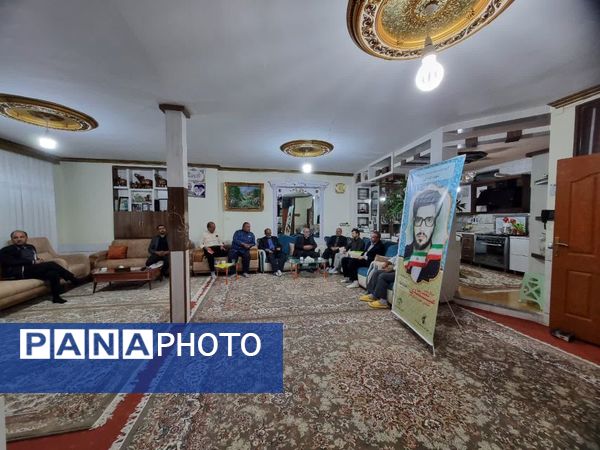 مراسم ماهانه انجمن راویان فتح در شهرستان خلیل‌آباد
