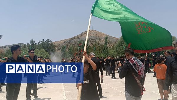 مراسم تاسوعای حسینی در آستانه سید سلطان فقیه‌الدین