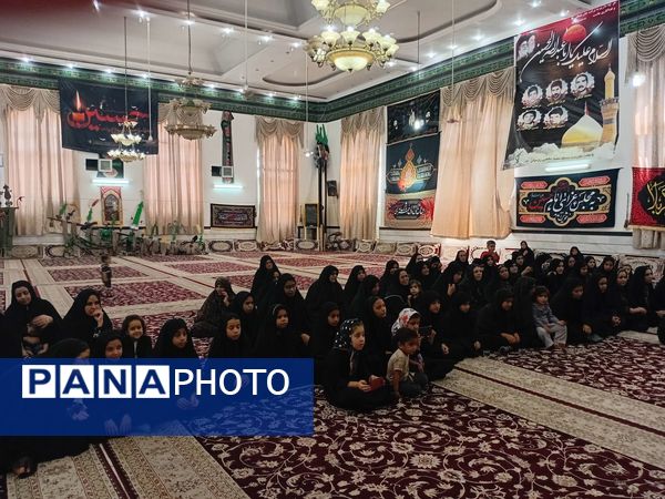 مراسم سوگواری به مناسبت شهادت حضرت رقیه(س) در خلیل آباد