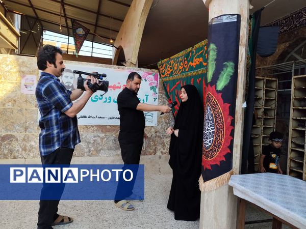 مراسم سوگواری «احلی من العسل» در شهرستان آبادان