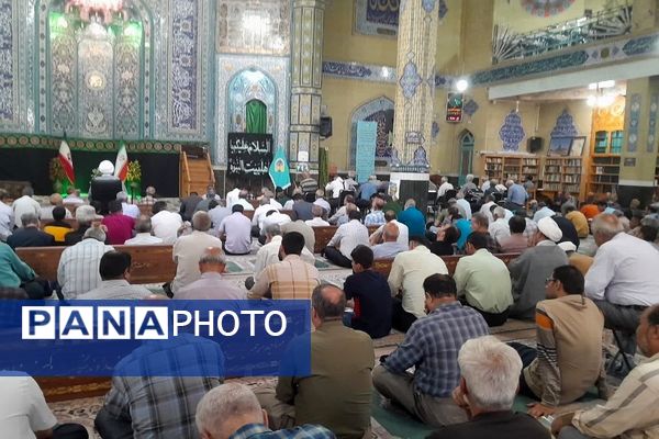 مراسم روز عرفه در مسجد صاحب‌الزمان(عج) و امام‌زاده سید فتح‌الله ورامین