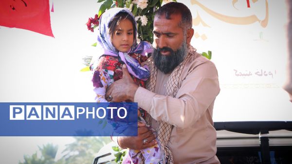 تشییع پیکر مطهر شهید گمنام در روستاهای شهرستان ریگان