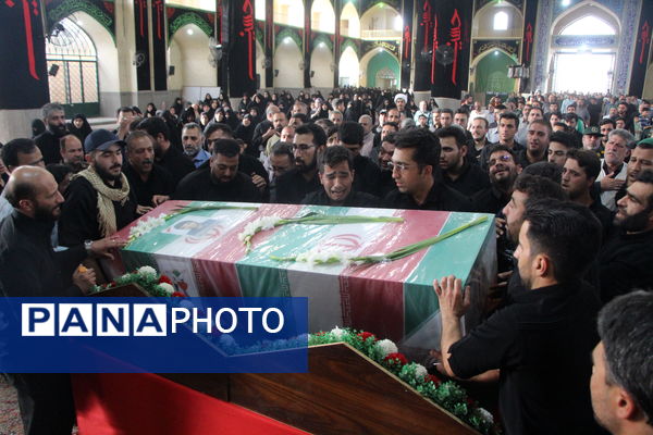 وداع یزد با شهید مدافع وطن
