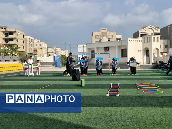 برگزاری المپیاد ورزشی درون مدرسه‌ای در قشم 