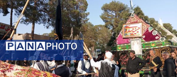مراسم دسته بنی اسد در کاشمر