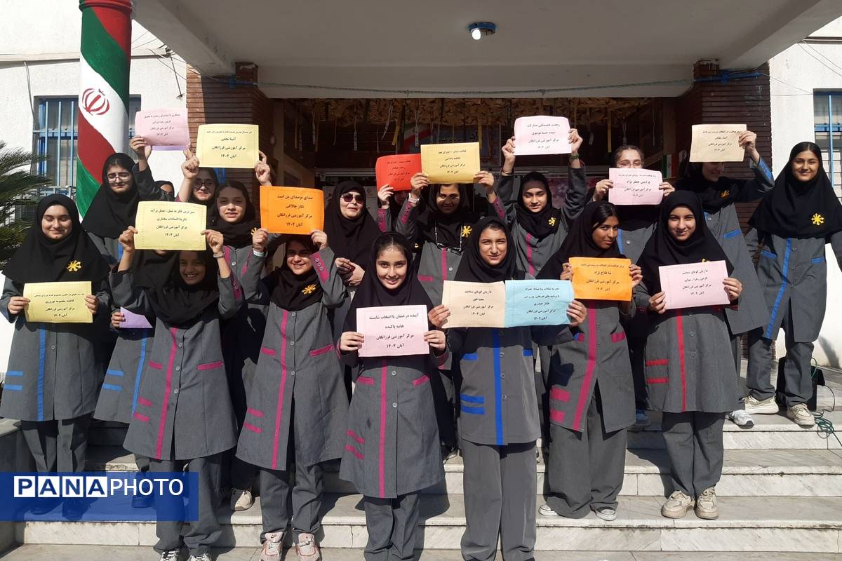 برگزاری انتخابات شورای دانش‌آموزی در دبیرستان فرزانگان قائمشهر