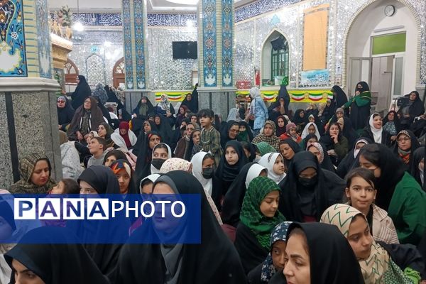 یادواره شهدای انقلاب در آستان مبارکه بی بی شطیطه