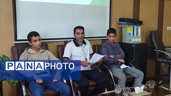 جلسه انجمن های ورزشی دبیرستان شاهد ابوذر غفاری 