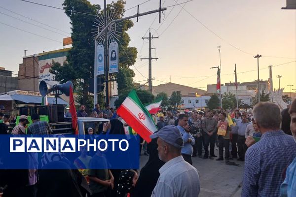 جشن بزرگ پیروزی رزمندگان اسلام در نبرد علیه رژیم صهیونیستی و آمریکای جنایتکار در شهرستان قروه