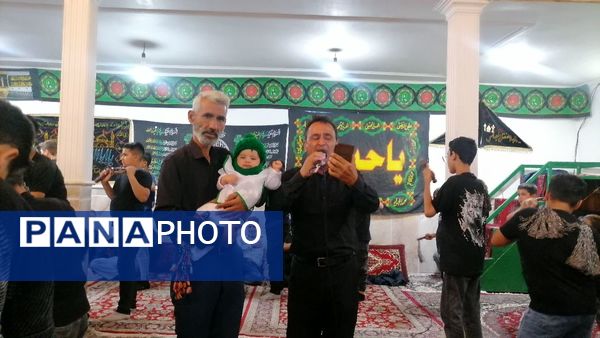 هیئت  زنجیر زنی و عزاداری اباعبدالله الحسین علیه السلام  بار درشب هفتم محرم  