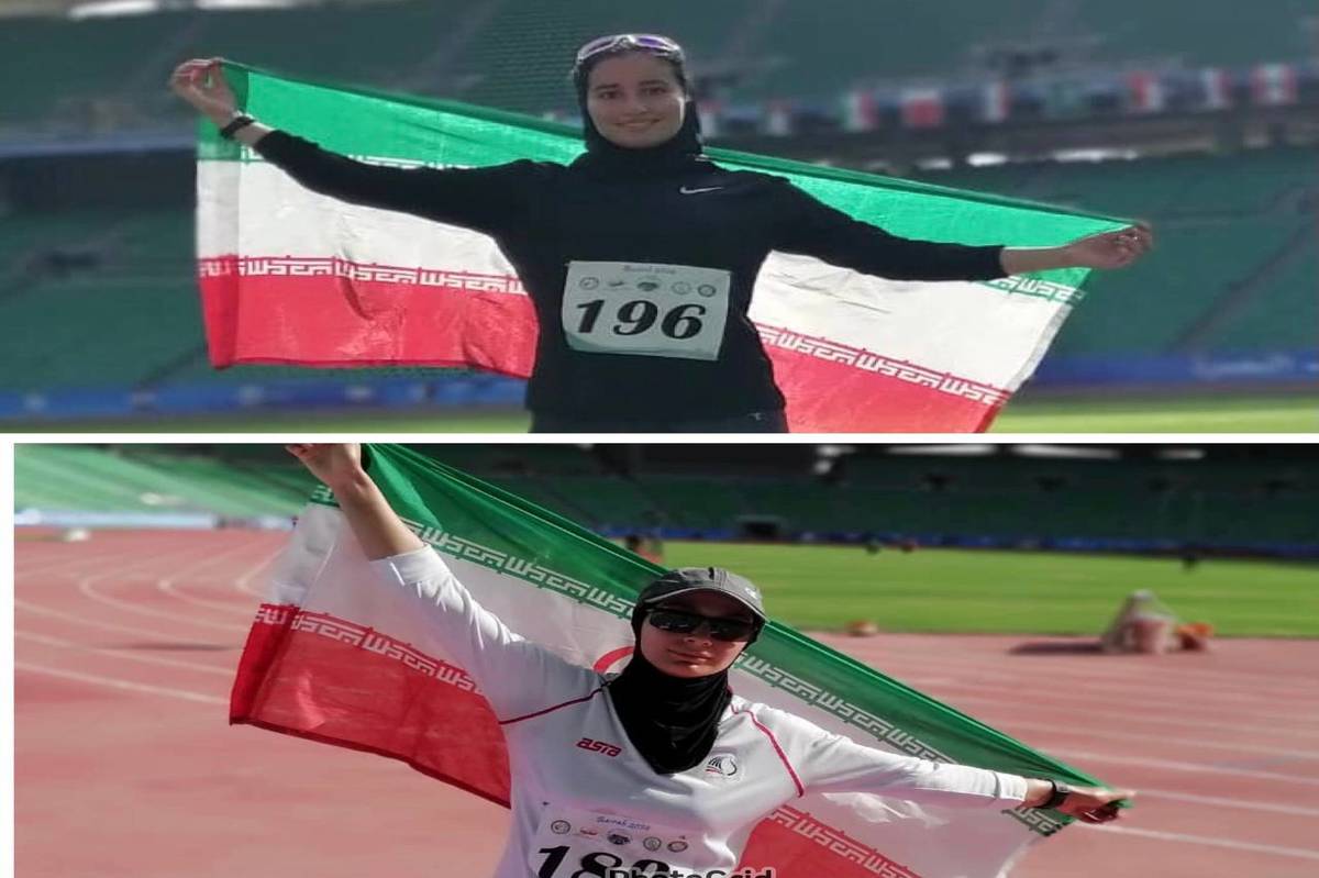 طلا و نقره ۵۰۰۰ متر پیاده‌روی بانوان به ایران رسید