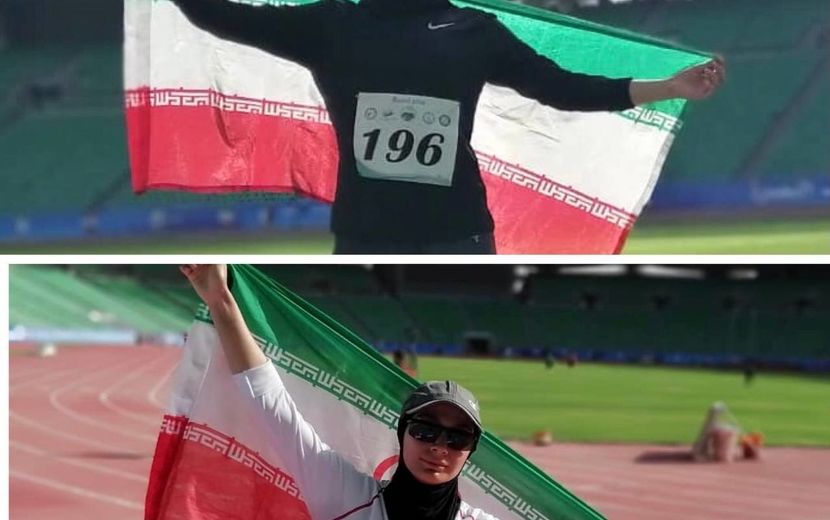 طلا و نقره ۵۰۰۰ متر پیاده‌روی بانوان به ایران رسید