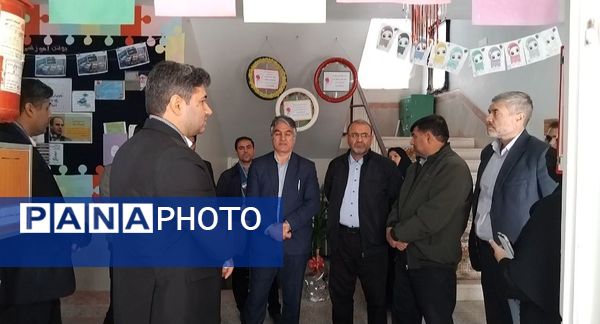 بازدید مسئولان سازمان دانش‌آموزی آذربایجان شرقی از مدارس تمام تشکیلاتی اهر
