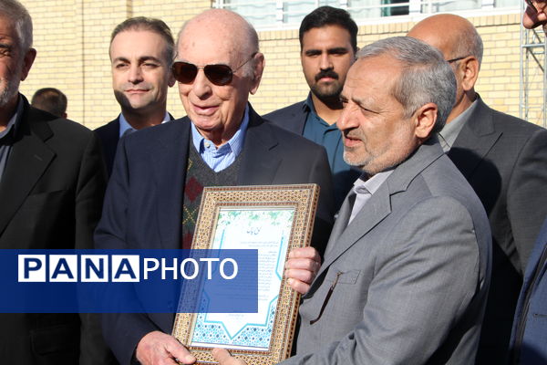 افتتاح دبیرستان راهنمایی مرتاض با حضور وزیر آموزش و پرورش