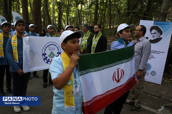 برگزاری اردوی اعضای تشکیلات پیشتازان در آذربایجان شرقی