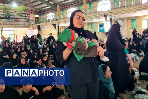همایش شیرخوارگان حسینی شهرستان آباده
