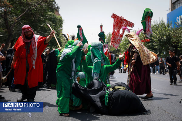 آیین سنتی کاروان عزاداری بنی اسد در تهران