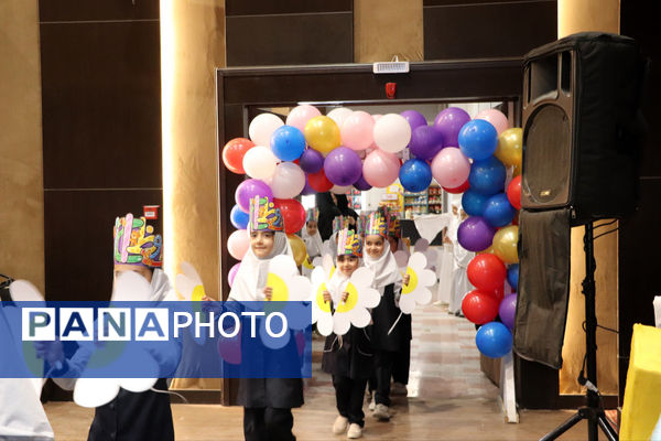 برگزاری جشن الفبای دانش‌آموزان دبستان دخترانه سما شیروان