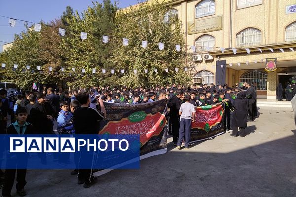 برپایی مراسم سوگواری بانوی دو عالم حضرت فاطمه (س)