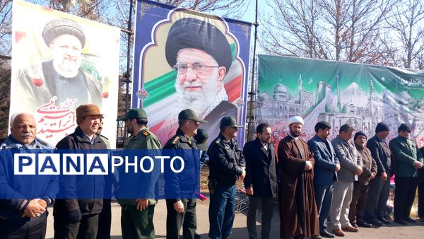 راهپیمایی ۲۲ بهمن در بخش صفادشت ملارد